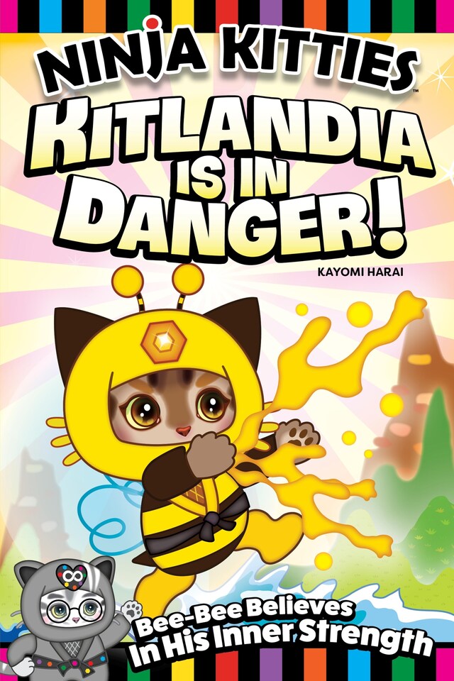 Kirjankansi teokselle Ninja Kitties Kitlandia is in Danger!