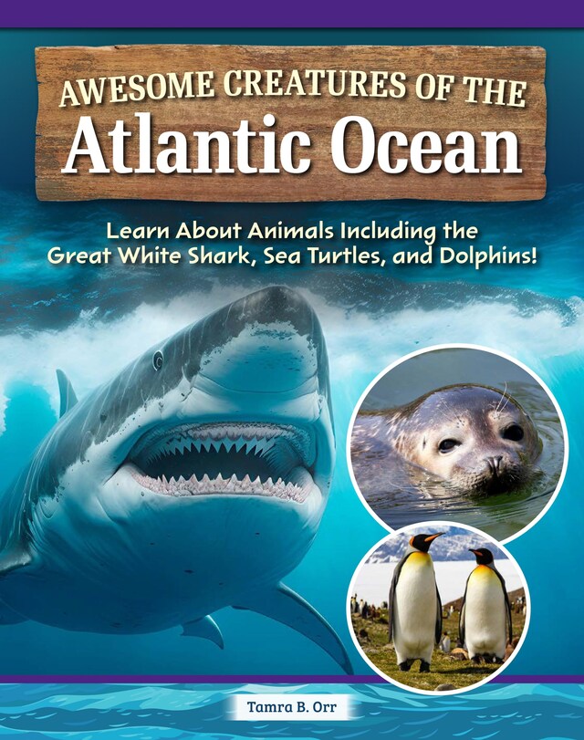 Book cover for Awesome Creatures of the Atlantic Ocean