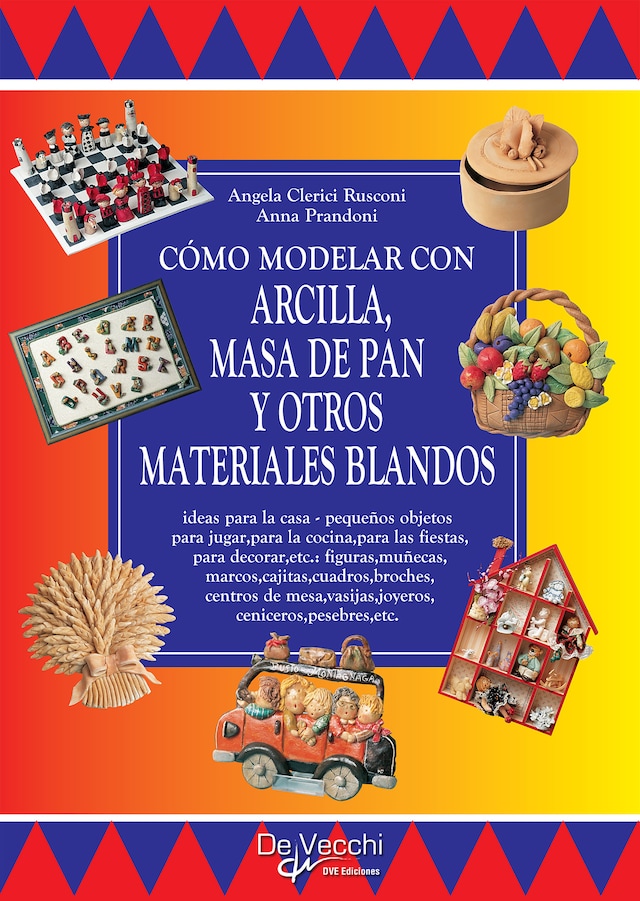 Book cover for Cómo modelar con arcilla, masa de pan y otros materiales blandos