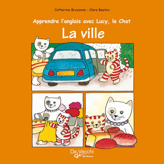 Bokomslag för Apprendre l'anglais avec Lucy, le Chat - La ville