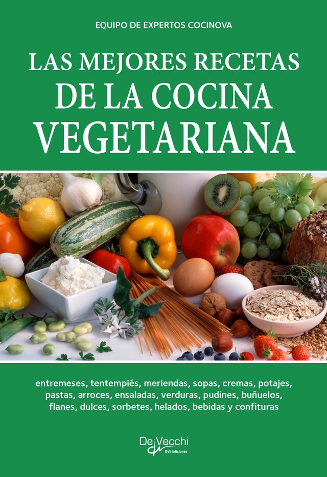 Book cover for Las mejores recetas de la cocina vegetariana