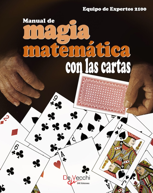 Book cover for Manual de magia matemática con las cartas
