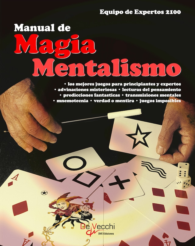 Book cover for Manual de magia mentalismo