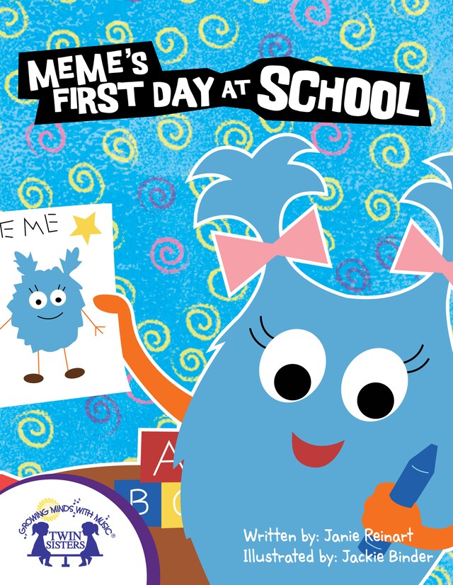 Buchcover für Meme's First Day At School