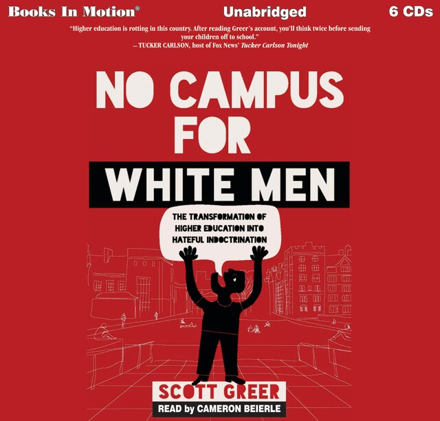 Book cover for No Campus For White Men