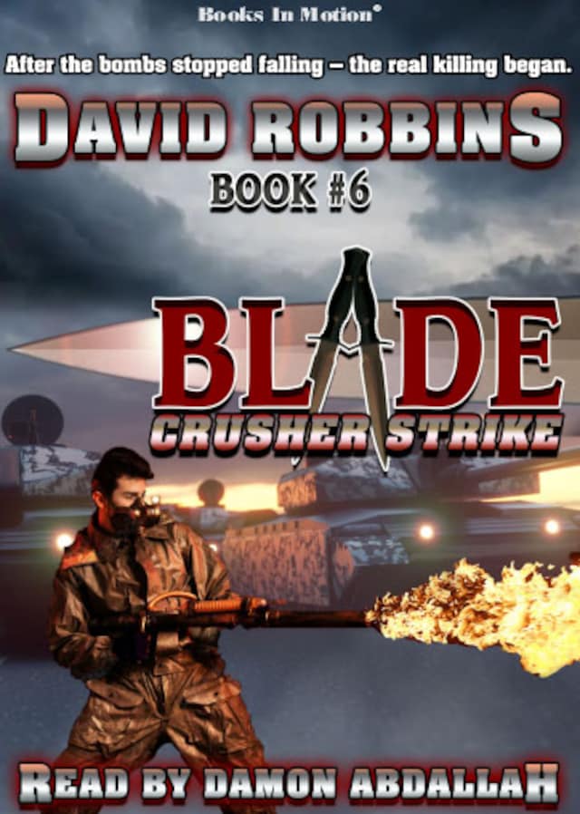 Bogomslag for Crusher Strike (BLADE, book 6)
