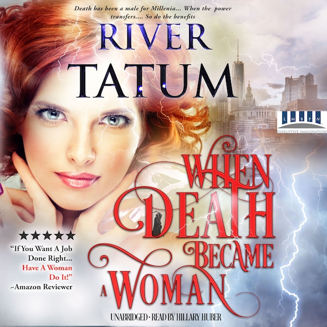 Kirjankansi teokselle When Death Became A Woman - Death is a Woman, Book 1 (Unabridged)