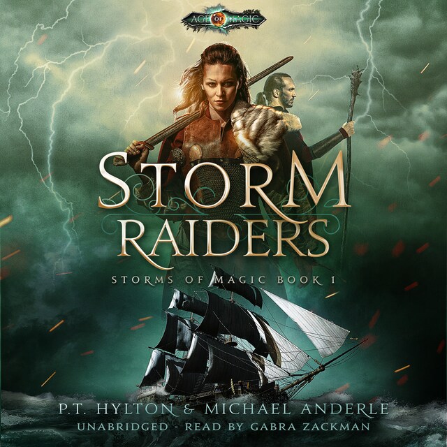 Buchcover für Storm Raiders - Storms of Magic, Book 1 (Unabridged)