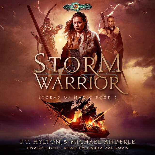 Kirjankansi teokselle Storm Warrior - Storms of Magic, Book 4 (Unabridged)