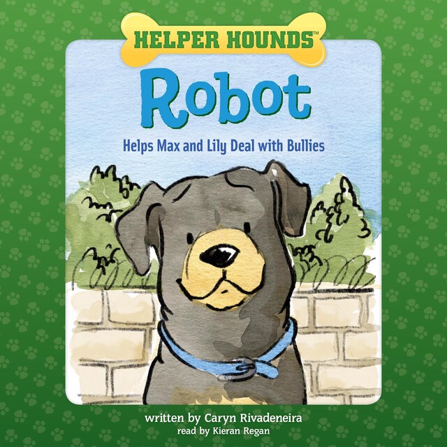 Book cover for Helper Hounds Robot