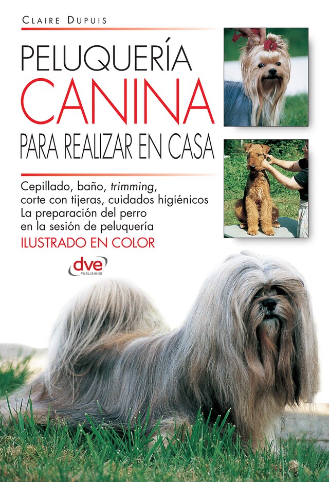 Book cover for Peluquería canina para realizar en casa
