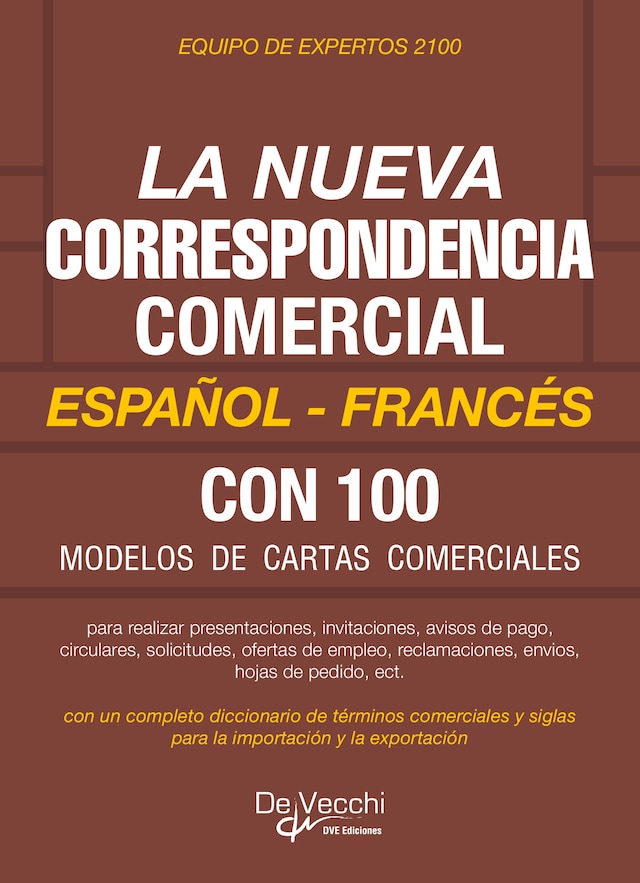 Bokomslag för La nueva correspondencia comercial Español - Francés