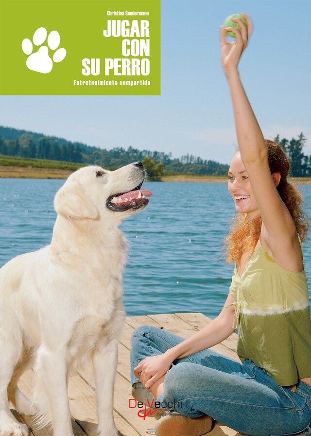 Couverture de livre pour Jugar con su perro