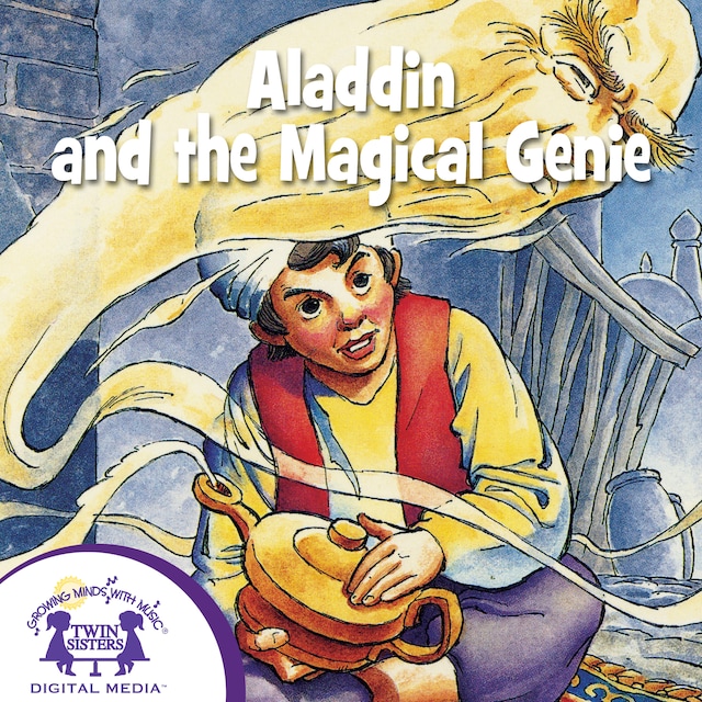 Portada de libro para Aladdin And the Magical Genie