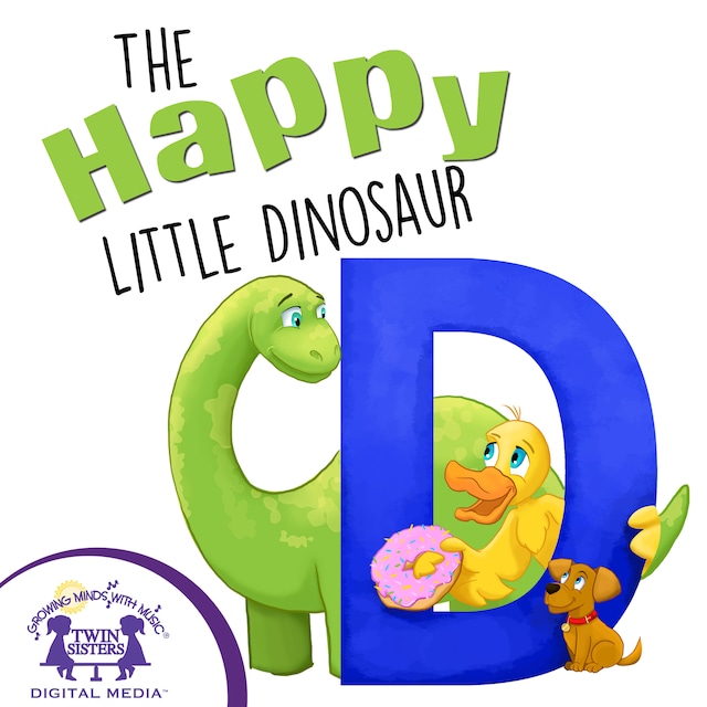 Book cover for The Happy Little Dinosaur