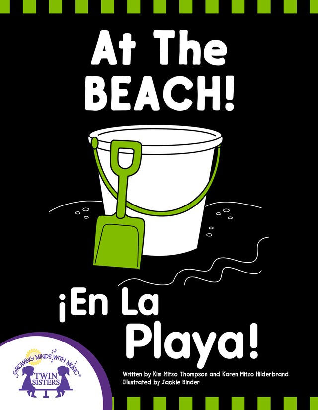 Couverture de livre pour At the Beach - En La Playa