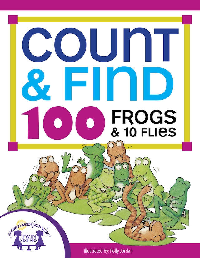 Buchcover für Count & Find 100 Frogs and 10 Flies