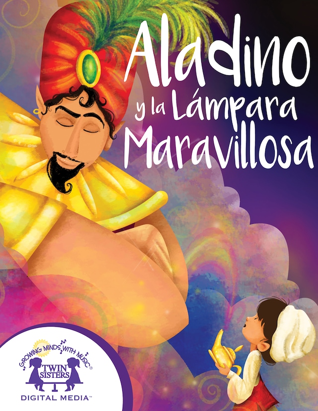 Boekomslag van Aladdino y la Lámpara Maravillosa