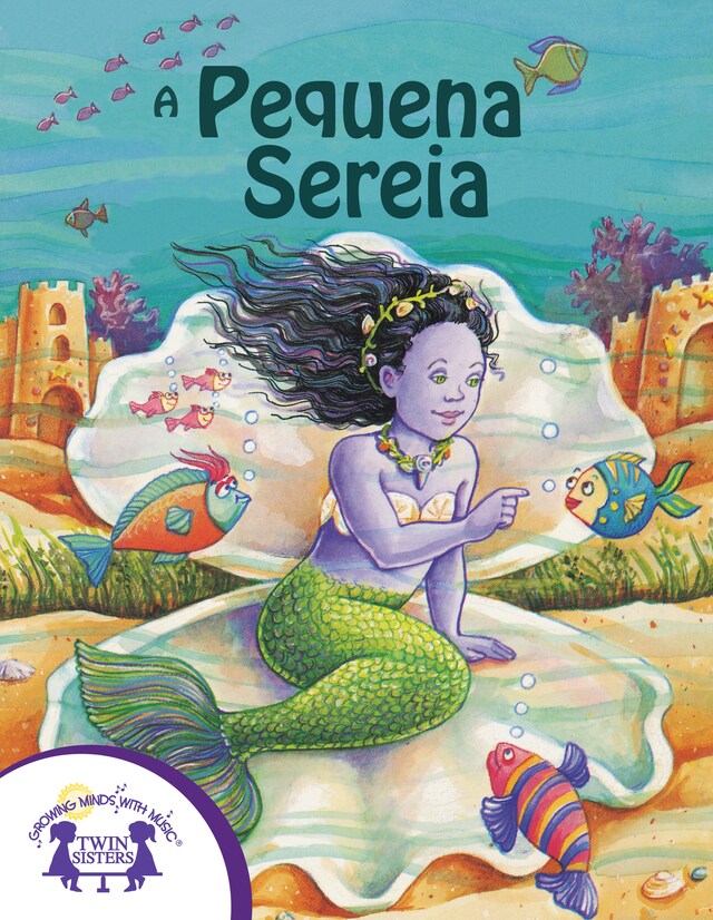 Portada de libro para A Pequena Sereia