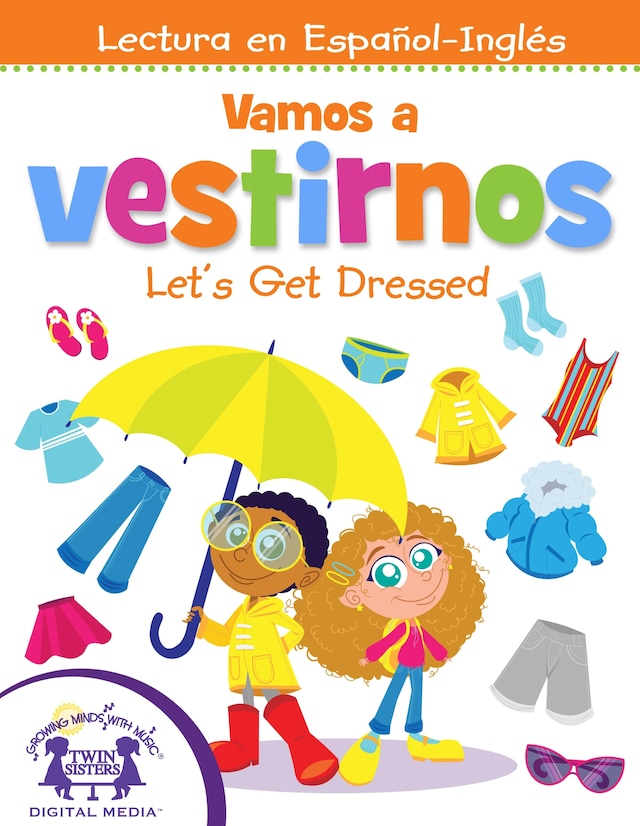 Kirjankansi teokselle Vamos a vestirnos / Let's Get Dressed