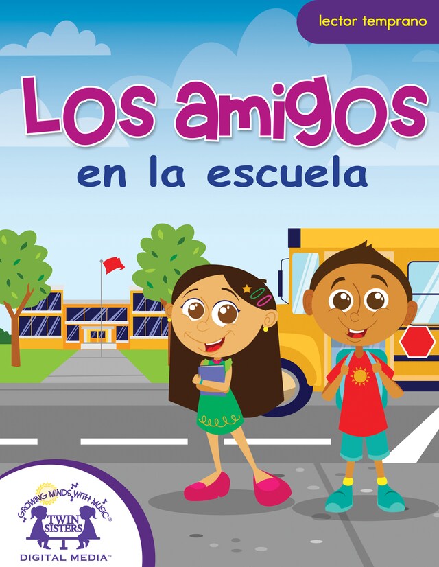 Book cover for Los amigos en la escuela