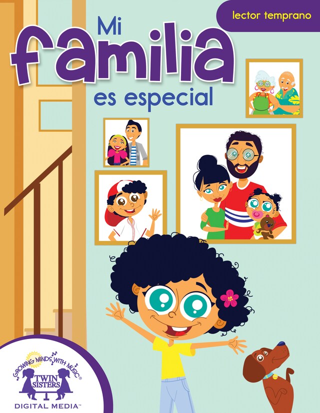 Portada de libro para Mi familia es especial