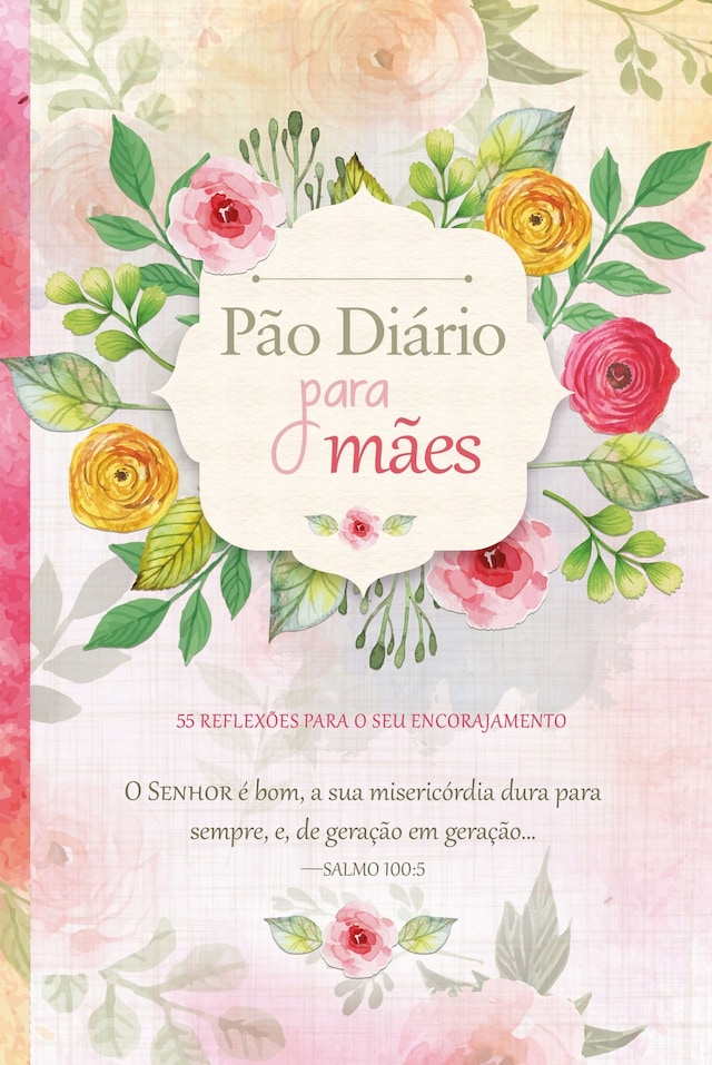 Okładka książki dla Pão Diário para mães