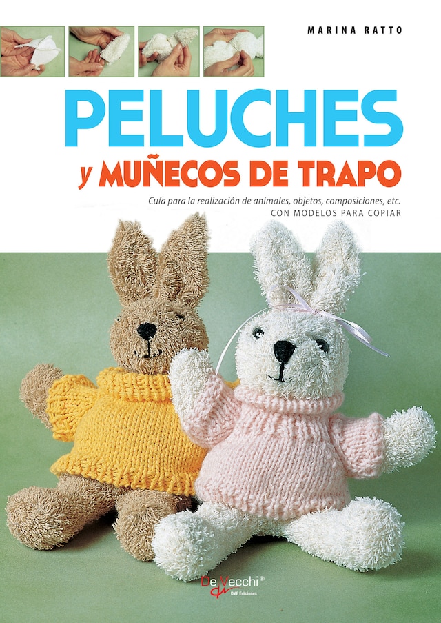 Okładka książki dla Cómo realizar peluches y muñecos de trapo