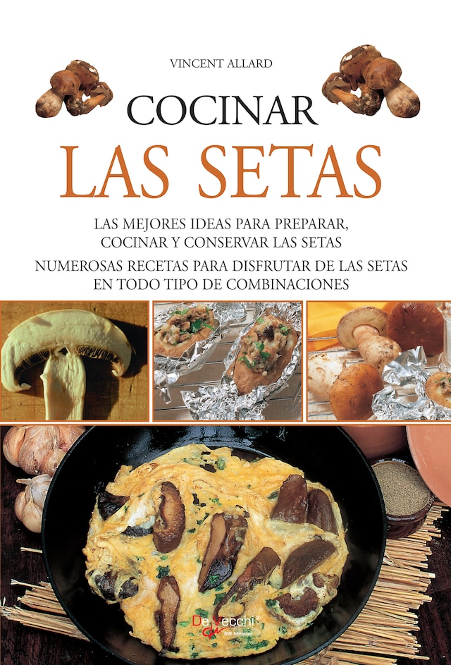 Book cover for Cocinar las setas
