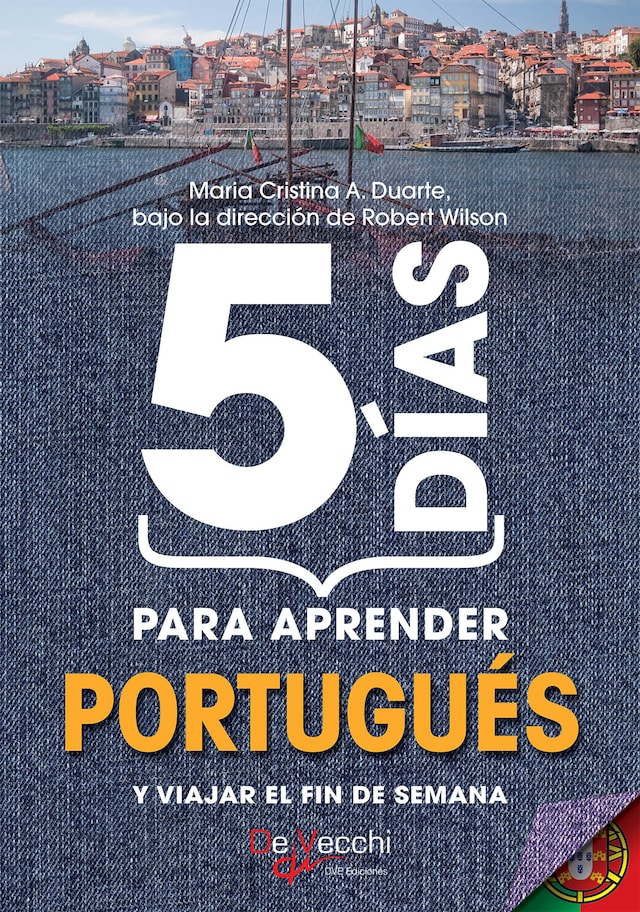 Portada de libro para 5 días para aprender Portugués