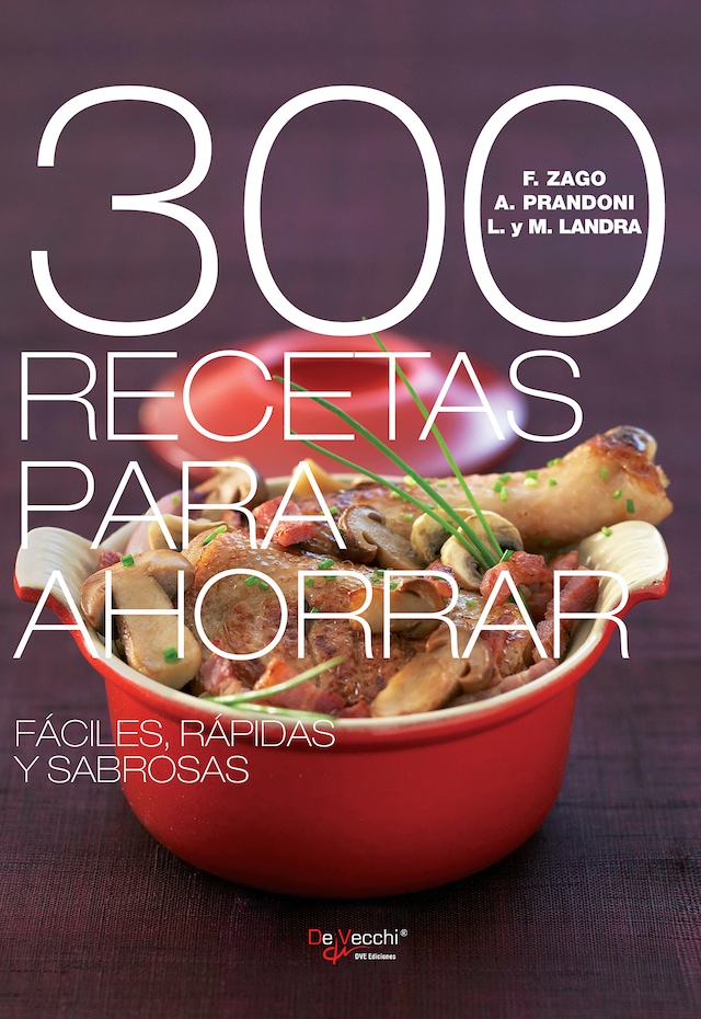 Buchcover für 300 recetas para ahorrar