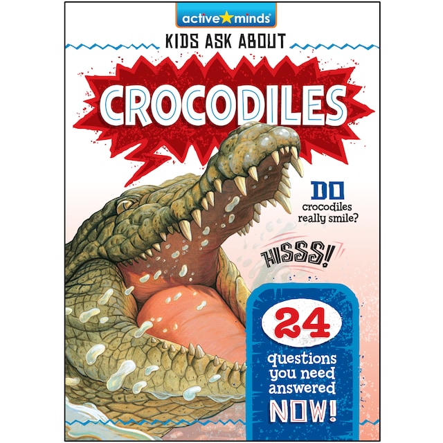 Okładka książki dla Crocodiles - Active Minds: Kids Ask About (Unabridged)