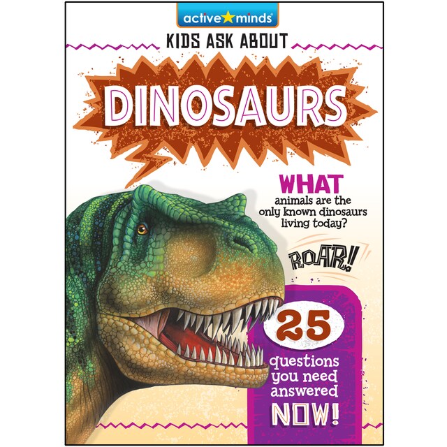 Book cover for Dinosaurs - Active Minds: Kids Ask About (Unabridged)