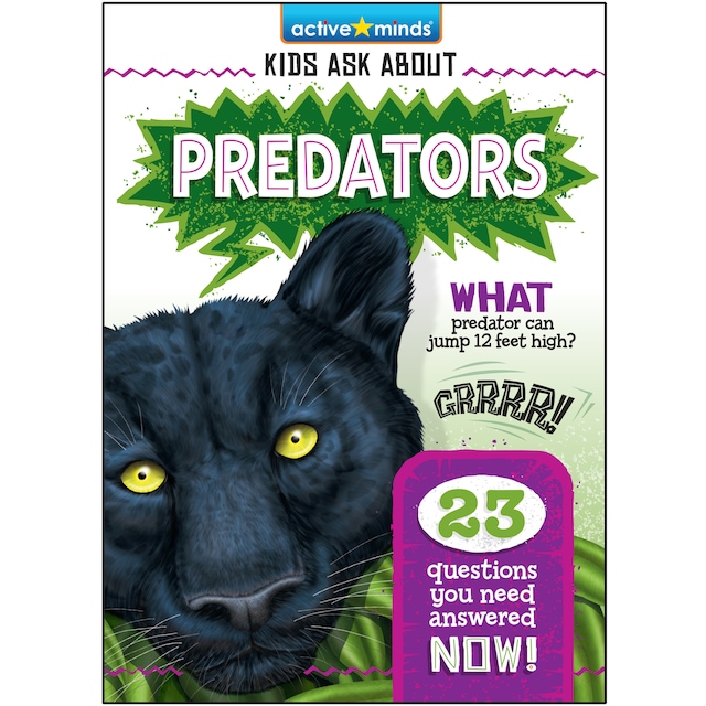 Couverture de livre pour Predators - Active Minds: Kids Ask About (Unabridged)