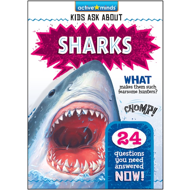 Couverture de livre pour Sharks - Active Minds: Kids Ask About (Unabridged)