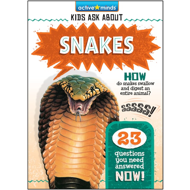 Portada de libro para Snakes - Active Minds: Kids Ask About (Unabridged)