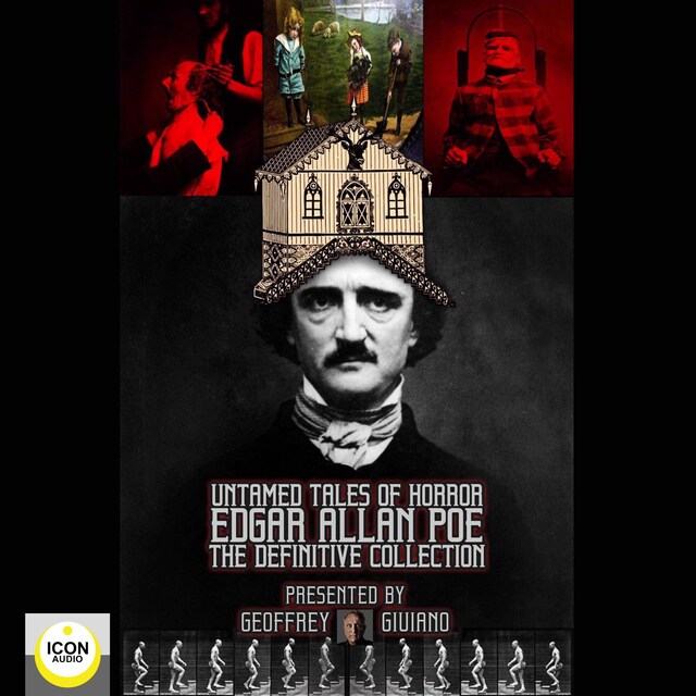Book cover for Untamed Tales of Horror; Edgar Allen Poe; The Definitive Collection