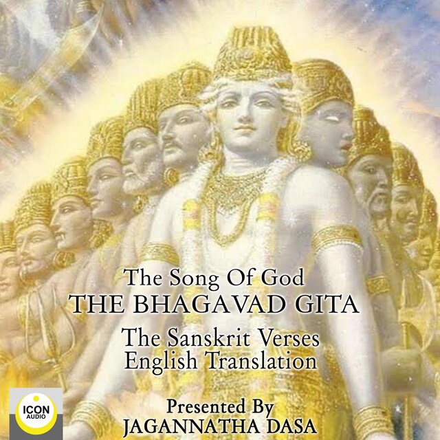 Portada de libro para The Song of God; The Bhagavad Gita; The Sanskrit Verses, English Translation