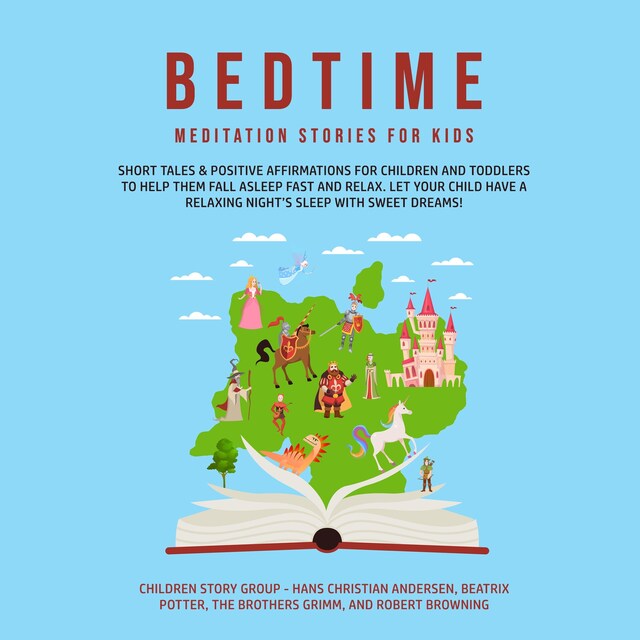 Book cover for Bedtime Meditation Stories for Kids: Short Tales & Positive Affirmations for Children and Toddlers to Help Them Fall Asleep Fast and Relax. Let Your Child have a Relaxing Night’s Sleep with Sweet Dreams!