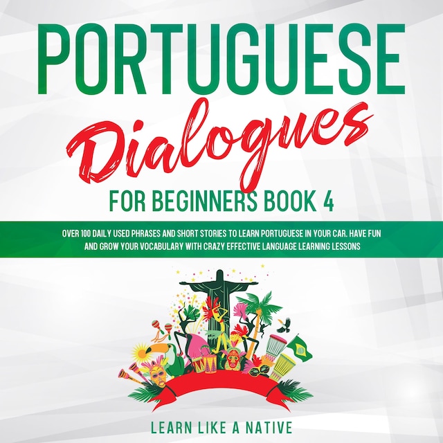 Okładka książki dla Portuguese Dialogues for Beginners Book 4