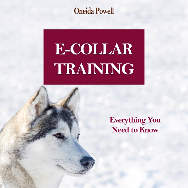 Book cover for E-COLLAR TRAINING: Everything You Need to Know