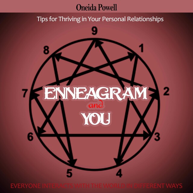 Book cover for ENNEAGRAM AND YOU - EVERYONE INTERACTS WITH THE WORLD IN DIFFERENT WAYS - Tips for Thriving in Your Personal Relationships