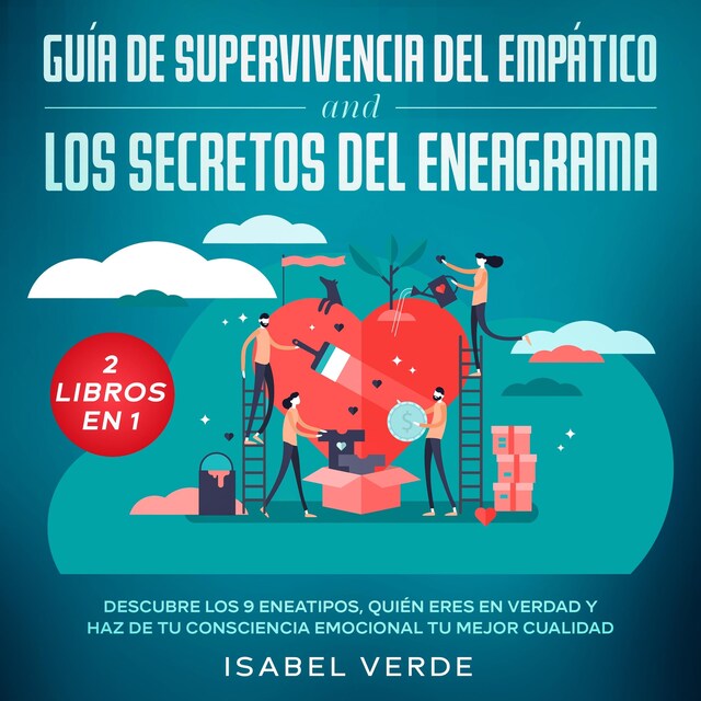 Book cover for Guía de supervivencia del empático y los secretos del eneagrama 2 libros en 1 Descubre los 9 eneatipos, quién eres en verdad y haz de tu consciencia emocional tu mejor cualidad