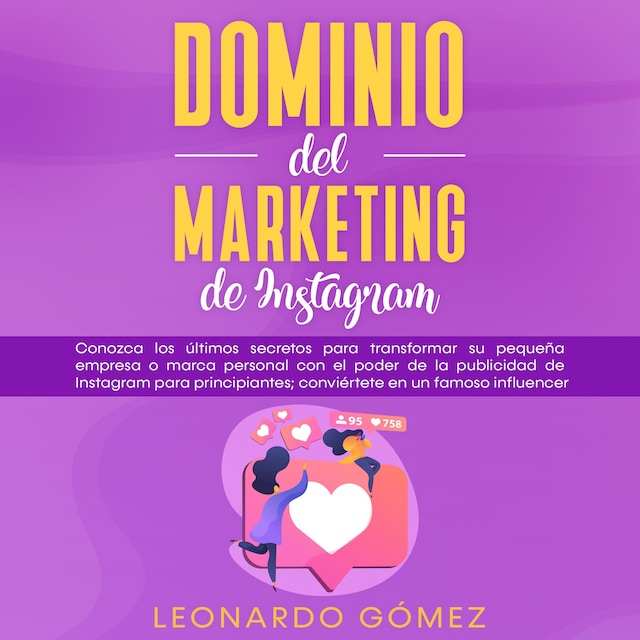 Book cover for Dominio del marketing de Instagram