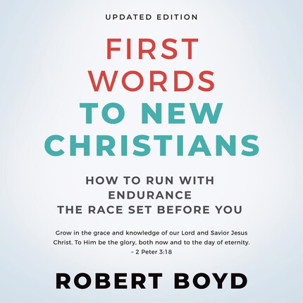 First Words to New Christians bookCoverFor