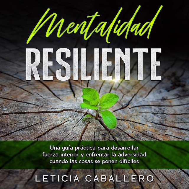 Kirjankansi teokselle Mentalidad Resiliente
