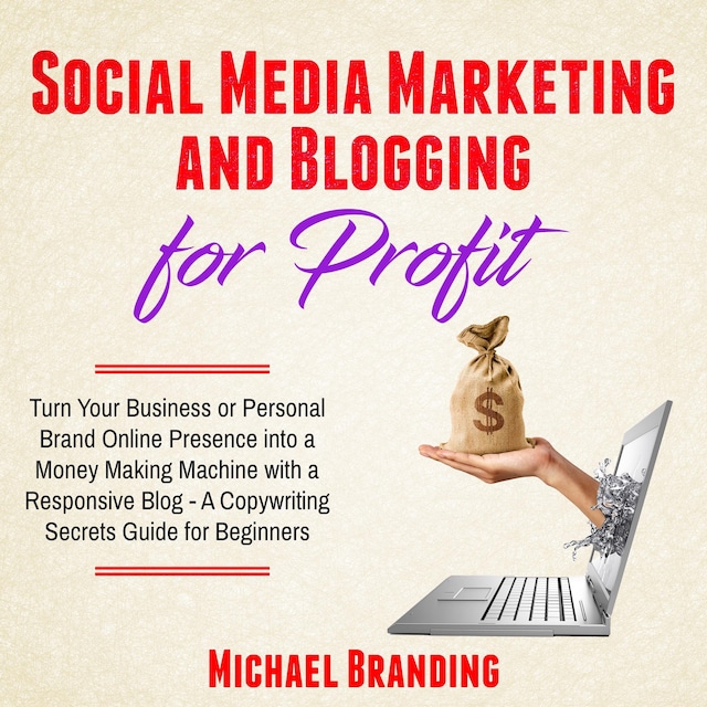 Portada de libro para Social Media Marketing and Blogging for Profit