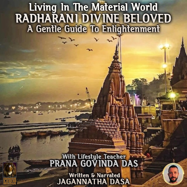 Buchcover für Living In The Material World Radharani Divine Beloved