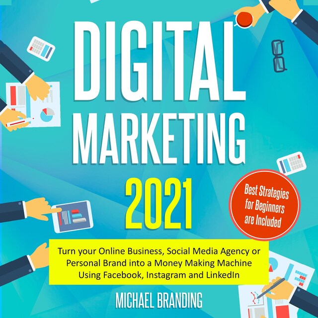 Okładka książki dla Digital Marketing 2021