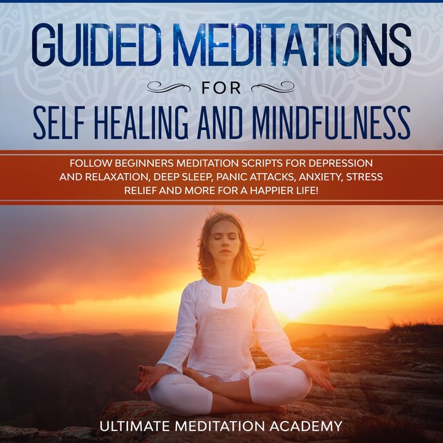 Buchcover für Guided Meditations for Self Healing and Mindfulness